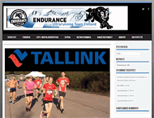 Tablet Screenshot of endurance.fi