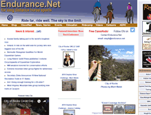 Tablet Screenshot of endurance.net